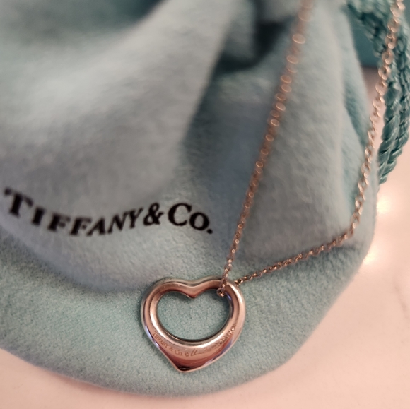Tiffany & Co. Elsa Peretti Open Heart Pendant - Picture 3 of 5